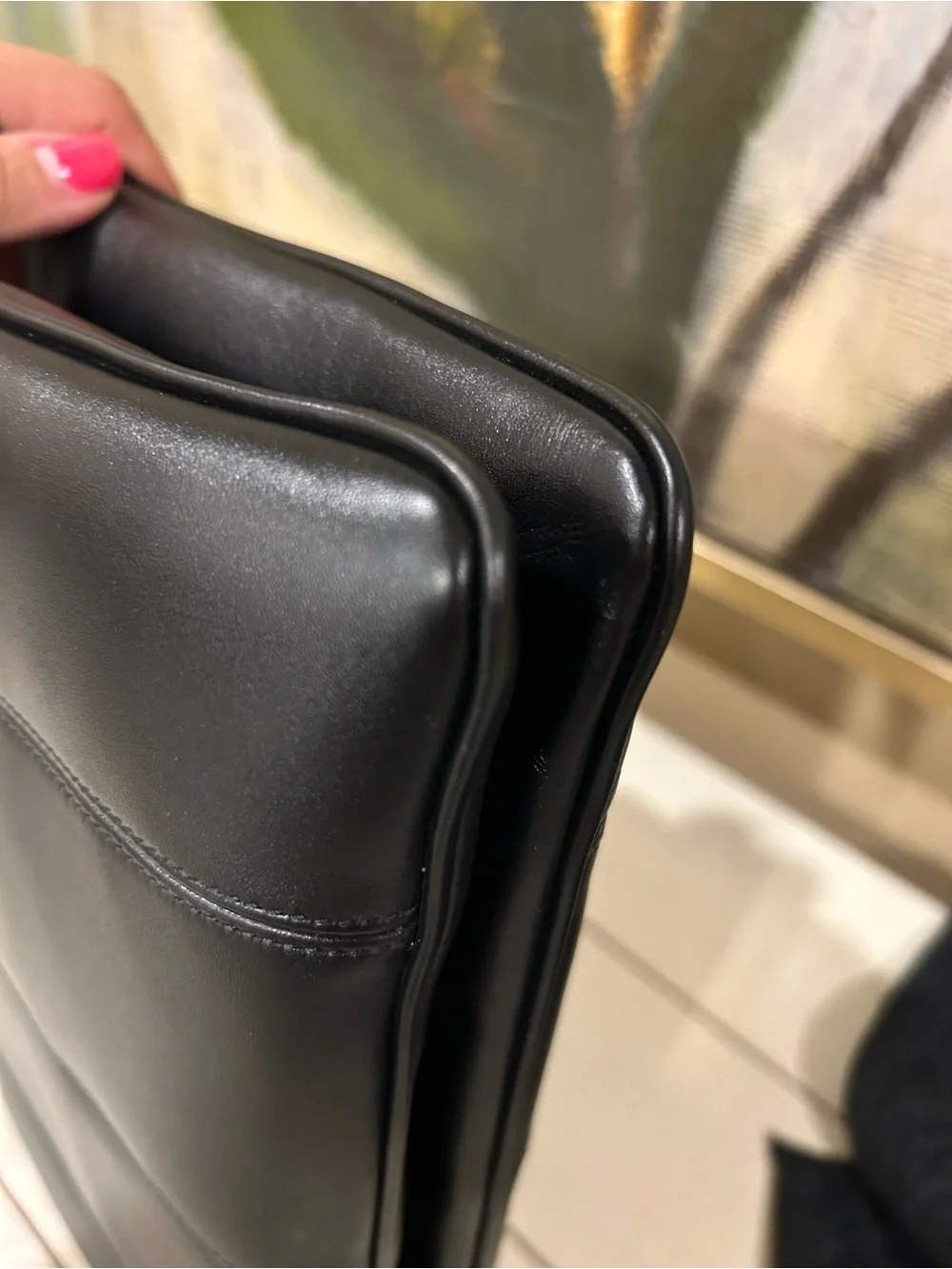 Gucci Petite GG Small Tote w/ Chain - Picture 6 of 15
